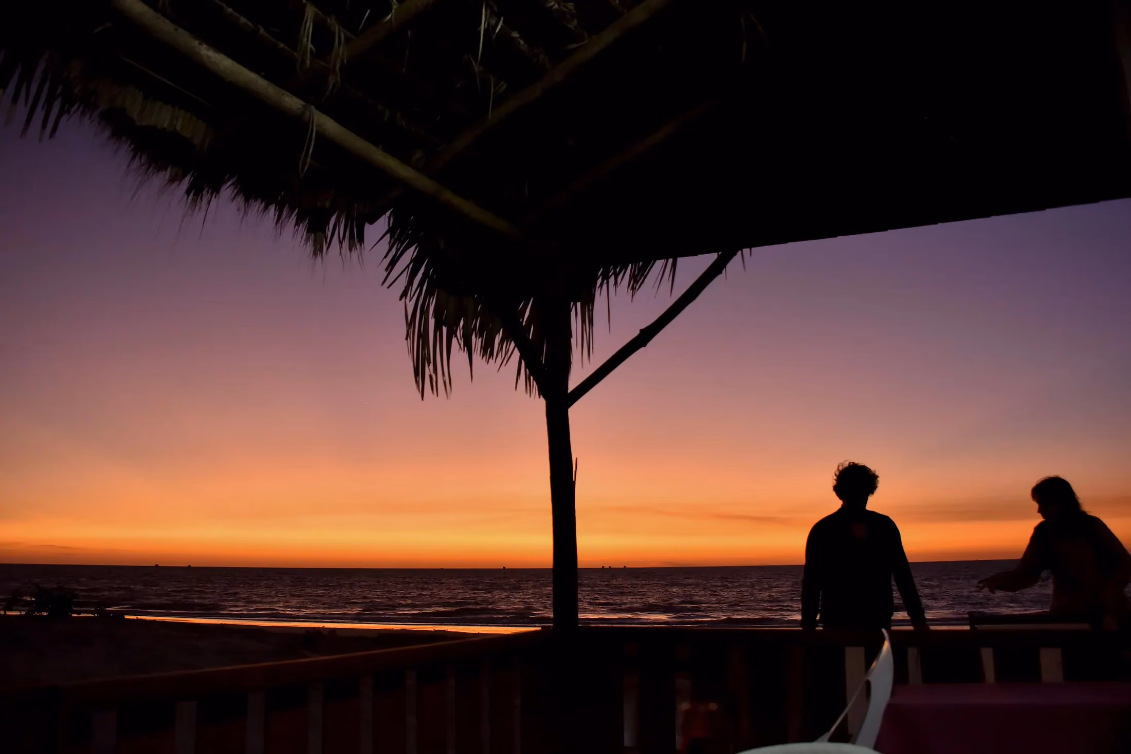 Côte près de Morondava sur la côte ouest de Madagascar